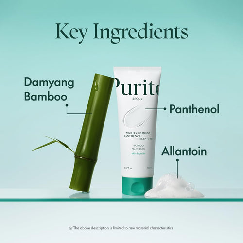 Purito SEOUL - Mighty Bamboo Panthenol Cleanser  - 150ml