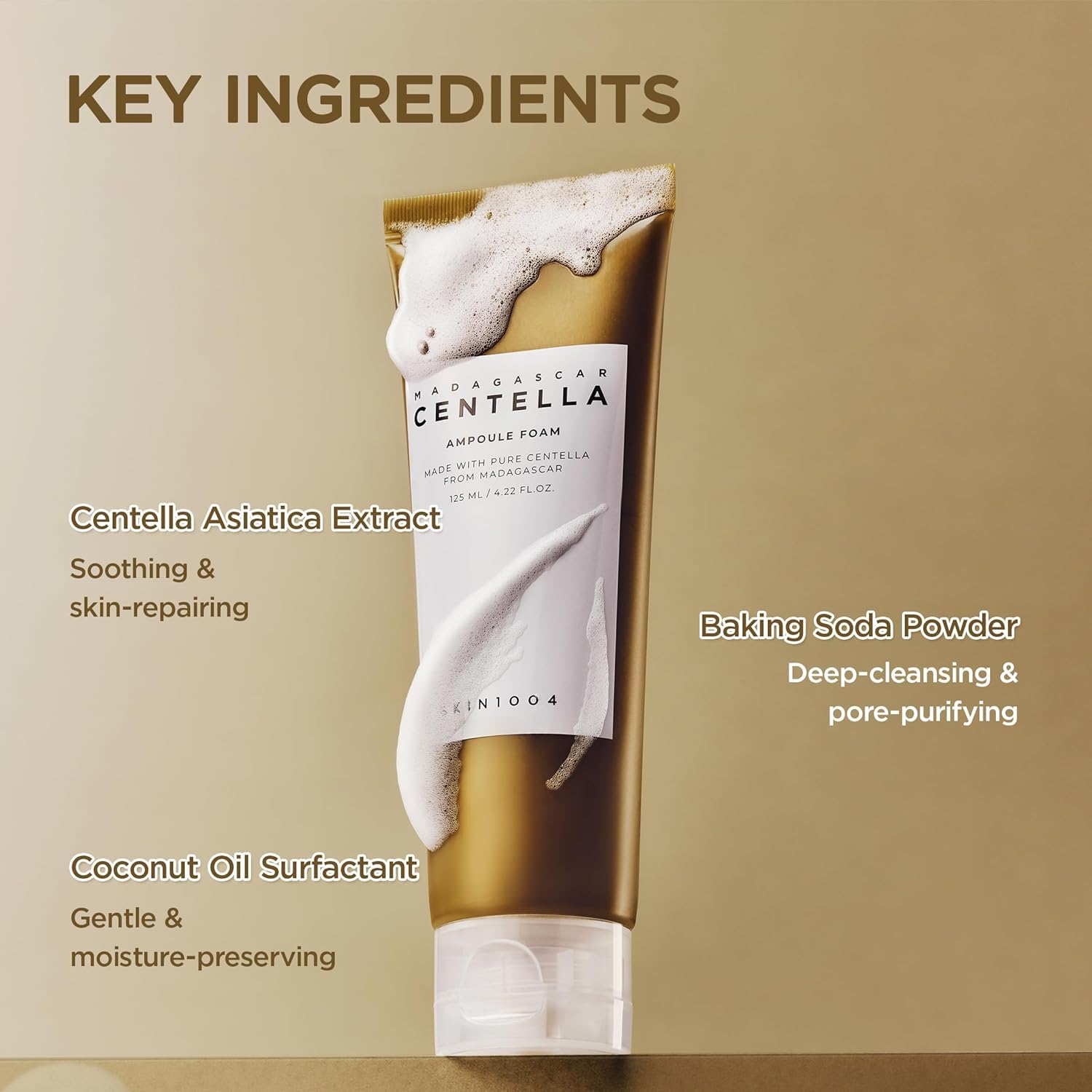SKIN1004 - Madagascar Centella Ampoule Foam - 125ml