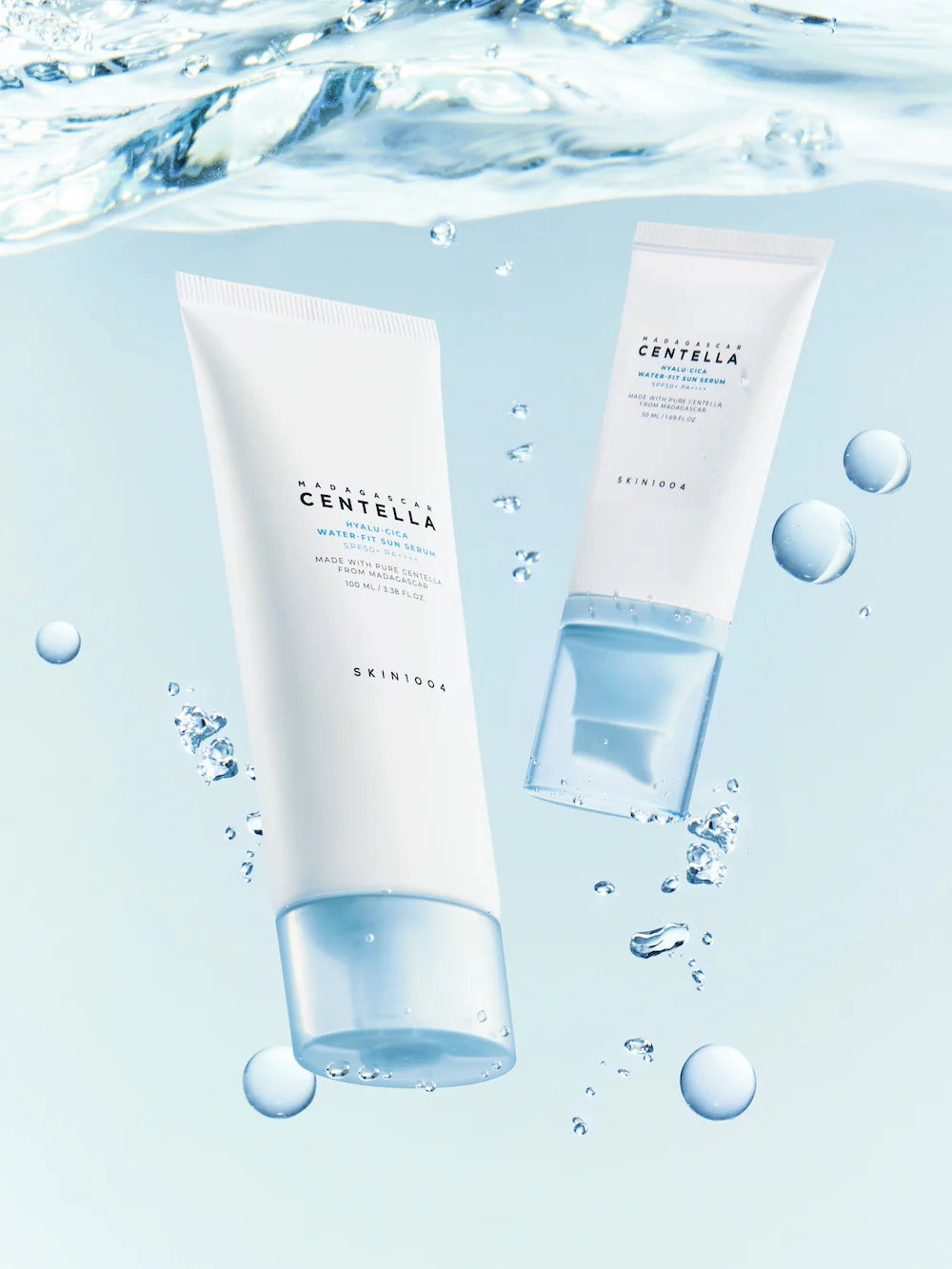 SKIN1004 - Madagascar Centella Hyalu-Cica Water-Fit Sun Serum Jumbo - 100ml